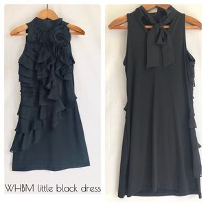 White House Black Market Dress/tunic with ruffled detail